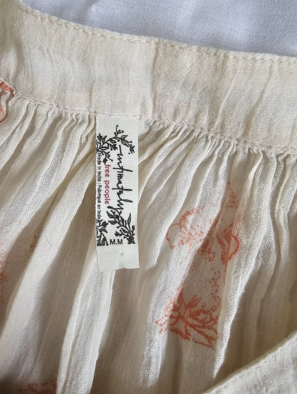 Intimately Free People M So I gathered oversized cotton sleep shirt - Picture 6 of 8